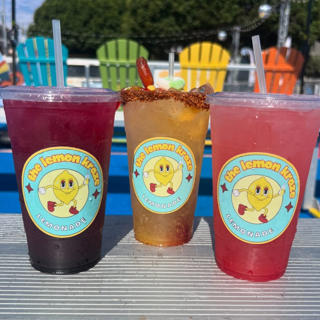 Handcrafted lemonade service for private events by The Lemon Kraze