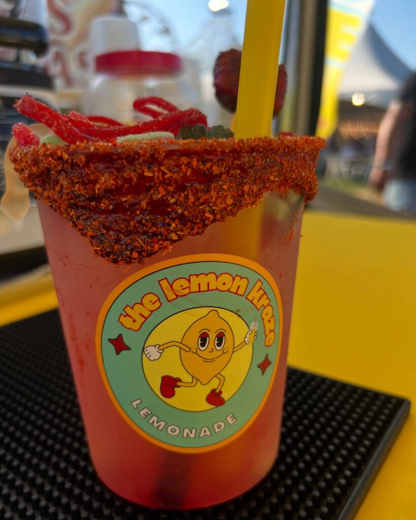 Refreshing artisan lemonade with unique Krazee flavors