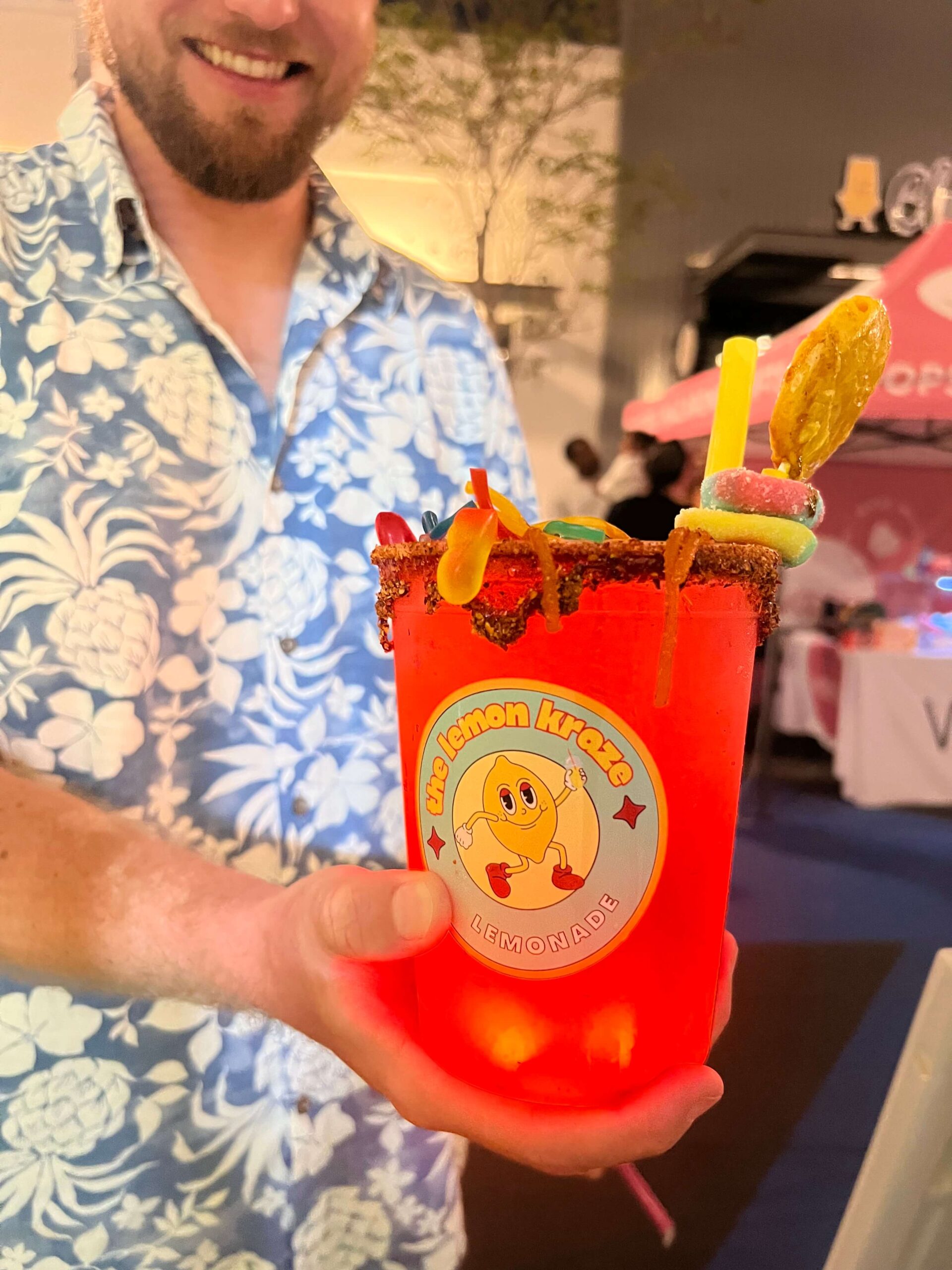 Fresh squeezed artisan lemonade with vibrant citrus flavors